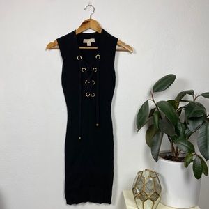 Michael Kors Sweater Bodycon Dress